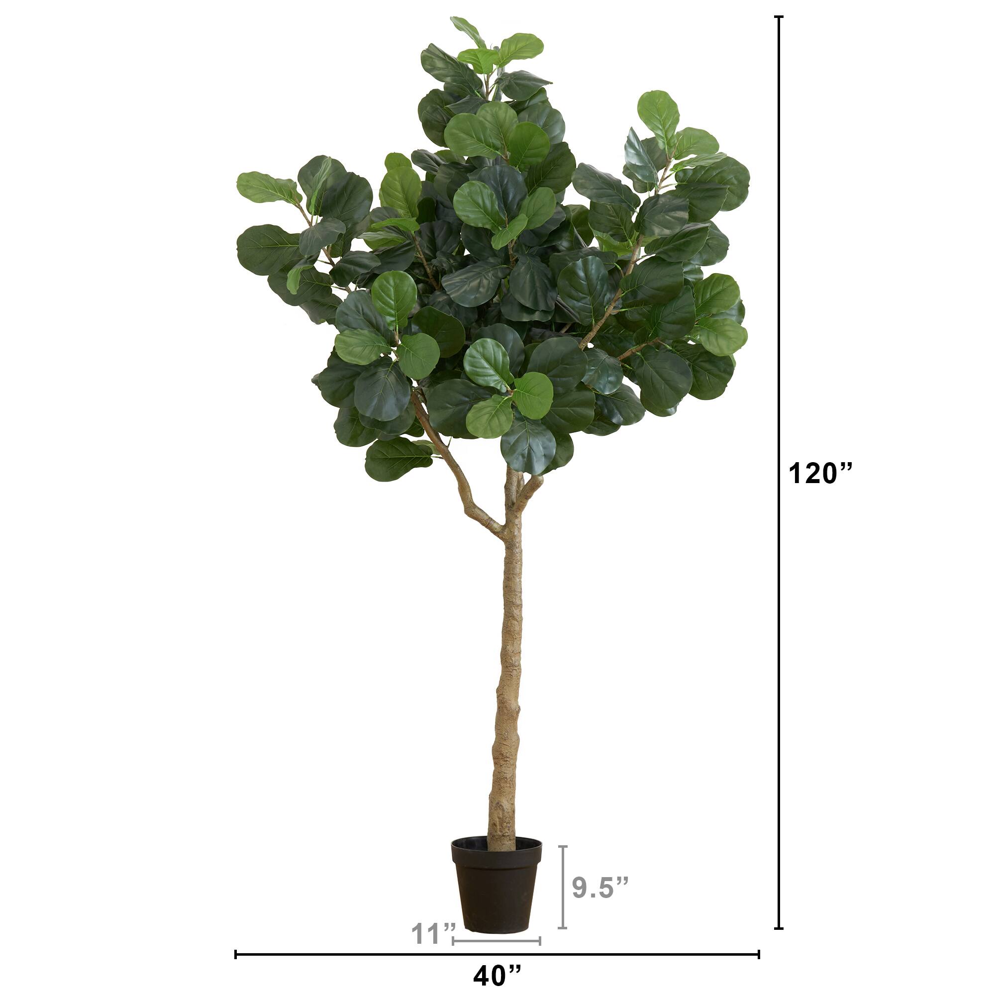 10ft. Artificial Fiddle Leaf Fig Tree